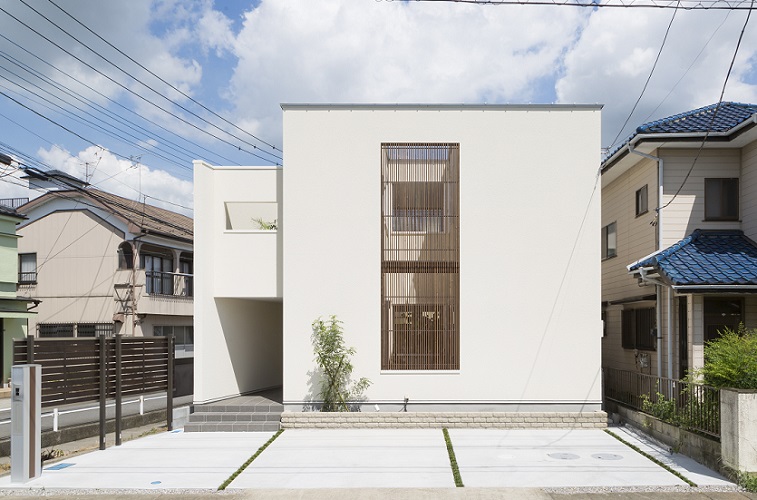 中庭のある光豊かな家